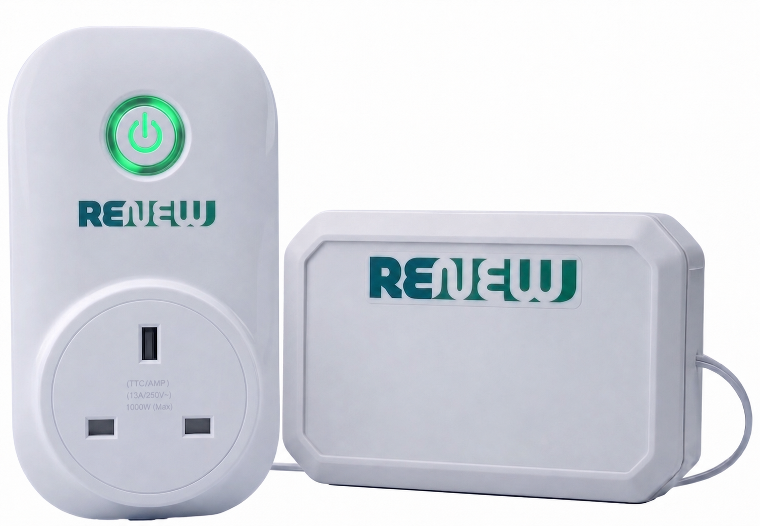 RENEW smart plug and hub devices.